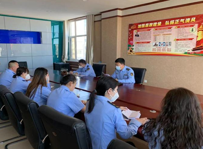 赌球网站正镶白旗分局组织召开节日期间纠“四风” 树新风工作会议