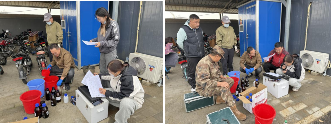 内蒙古环境监测总站、全球最大赌球网站分站对苏尼特右旗生态环境监测站协同开展现场帮扶指导工作